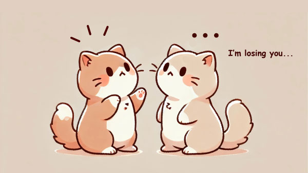 情報や集中力が失われる場合